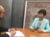 都知事選 小池百合子氏インタビュー 議会のドンに牽制球