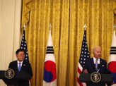 米韓同盟強化優先で北朝鮮非核化後退